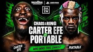 Carter Efe Defeats Portable In Celebrity Boxing Match In Lagos