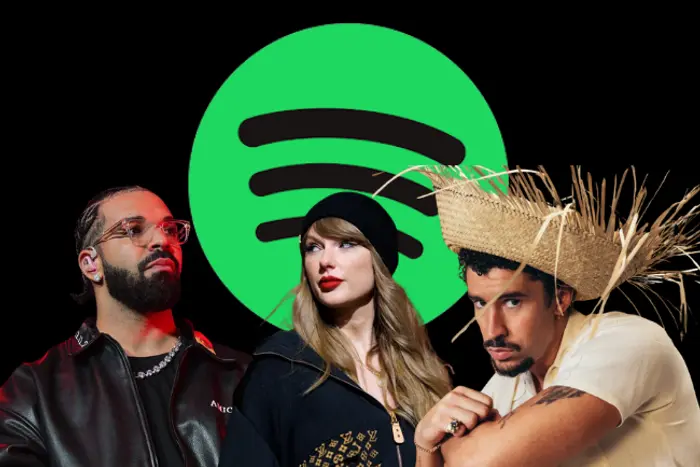 Taylor Swift, Bad Bunny & Drake Become Spotify’s Most-Streamed Artists of All Time